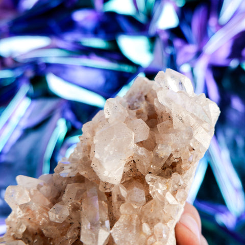 Himalayan Quartz Cluster 17CM x 7CM x 0.9KG