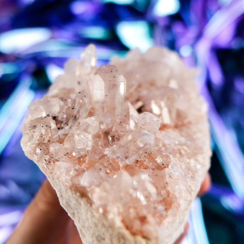 Himalayan Quartz Cluster 17CM x 7CM x 0.9KG