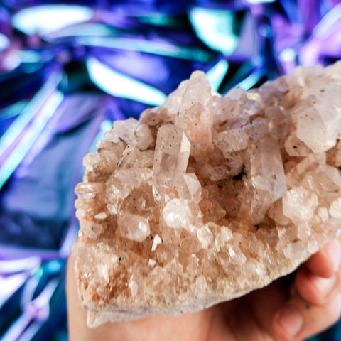 Himalayan Quartz Cluster 17CM x 7CM x 0.9KG