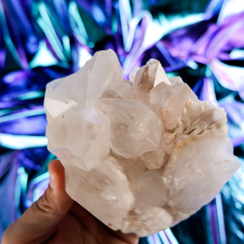 Himalayan Quartz Cluster 15CM x 9CM x 1KG