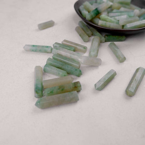 Green Aventurine Gridding Point - Crystal & Stone