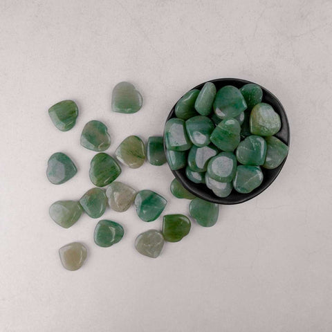 Green Aventurine Heart - Mini - Crystal & Stone