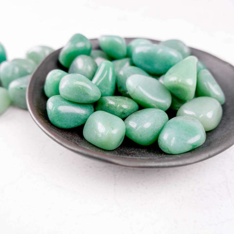 Green Aventurine Tumble - Crystal & Stone