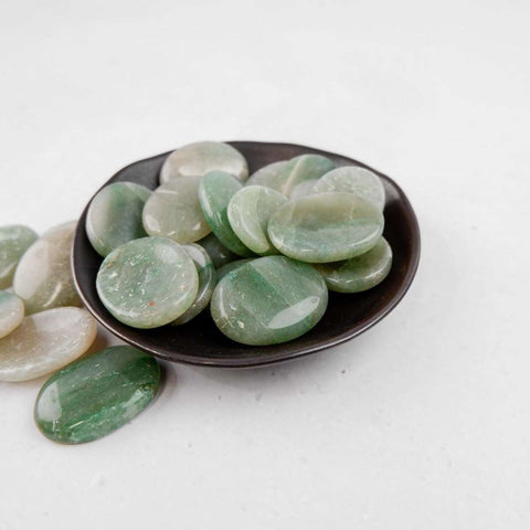 Green Aventurine Worry Stone - Crystal & Stone