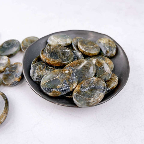 Labradorite Worry Stone - Crystal & Stone