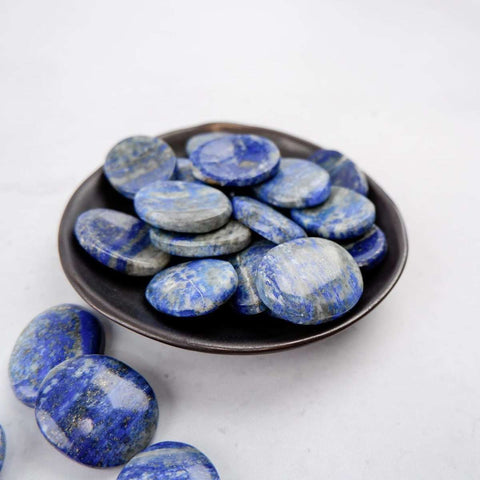 Lapis Lazuli Worry Stone - Crystal & Stone