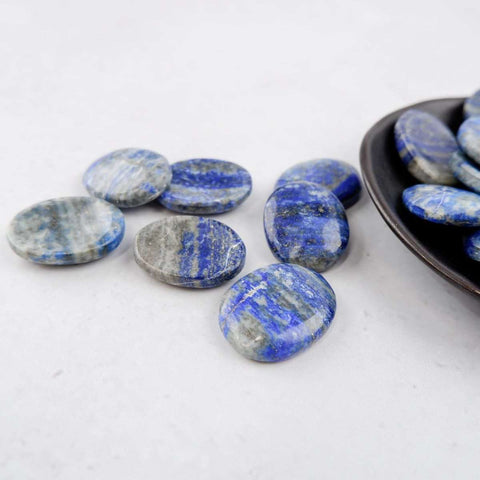 Lapis Lazuli Worry Stone - Crystal & Stone