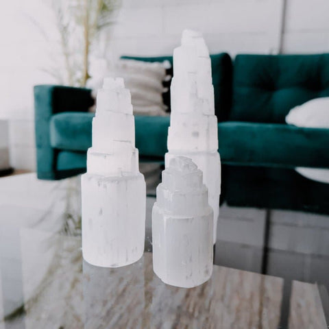 Selenite Pillar - Crystal & Stone