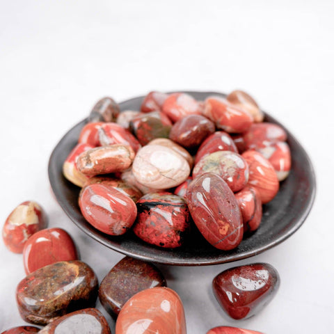 Brecciated Jasper Tumble - Crystal & Stone