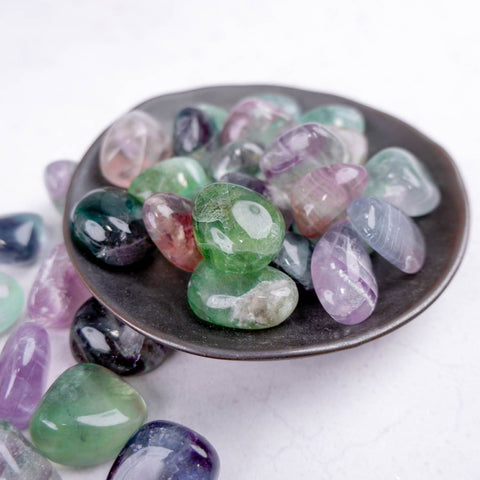 Fluorite Tumble - Crystal & Stone