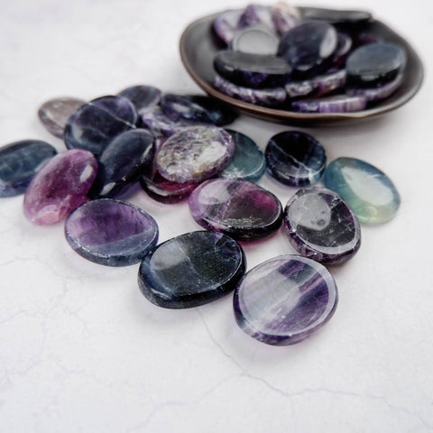 Fluorite Worry Stone - Crystal & Stone