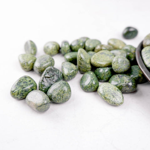 Green Snake Jasper Tumble - Crystal & Stone